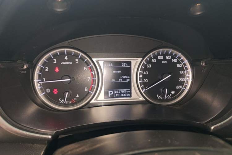 Used Suzuki Vitara 2016 1.4T Automatic Two-Wheel Drive Elite Model Instrument Cluster