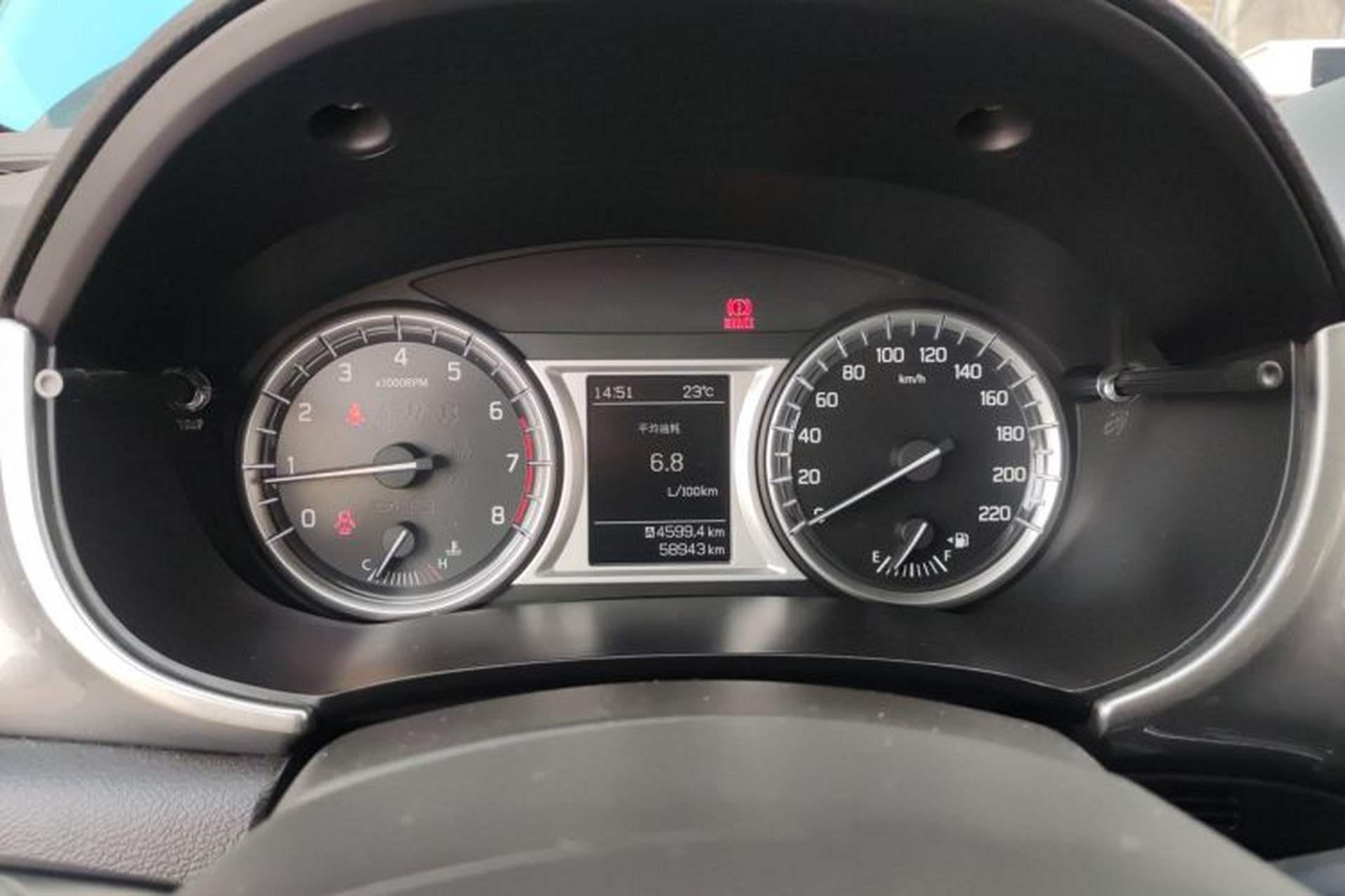 Used Suzuki Vitara 2016 1.6L Manual Two-Wheel Drive Entry-Level Trim Instrument Cluster