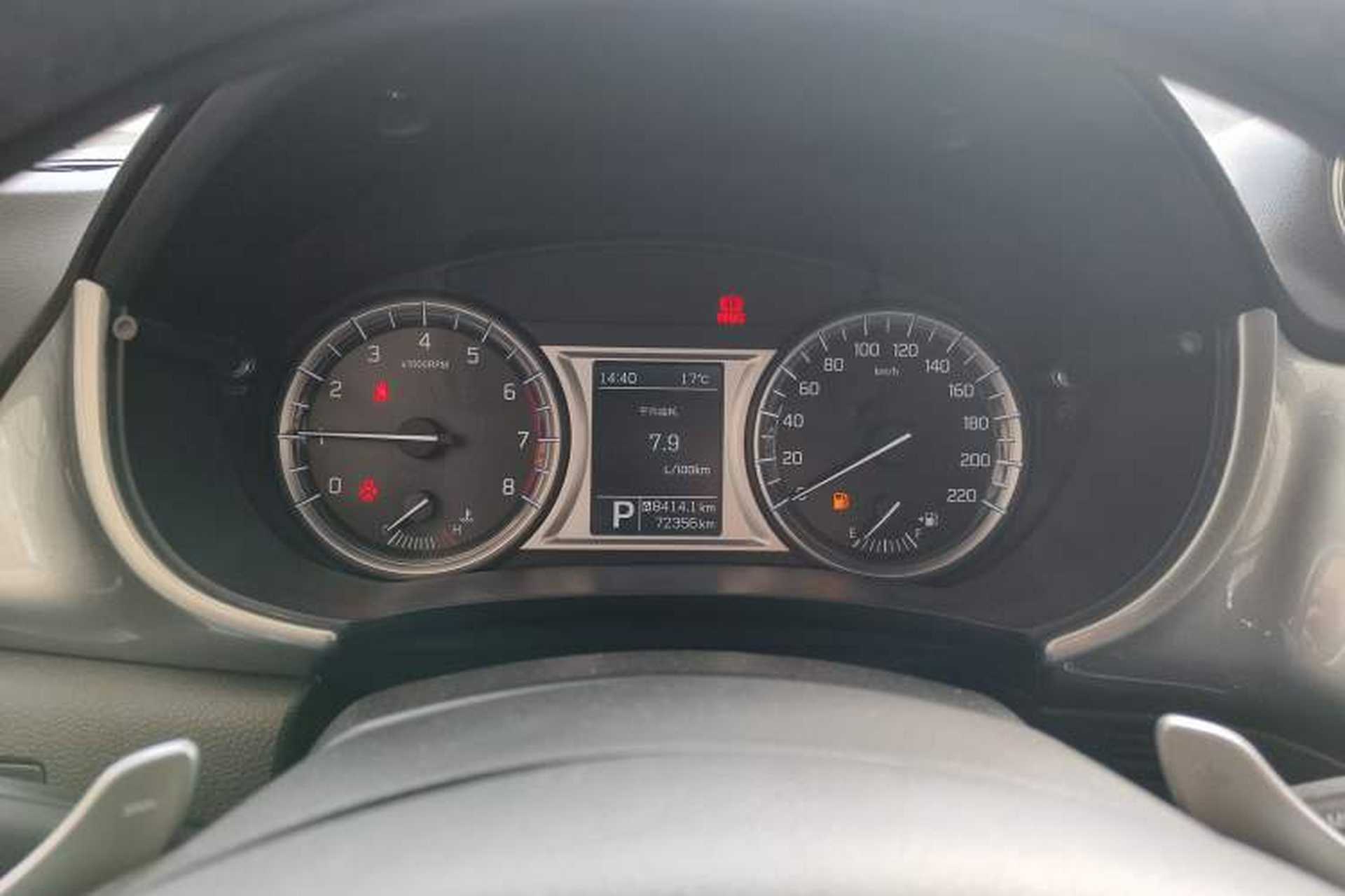 Used Suzuki Vitara 2016 1.4T Automatic Two-Wheel Drive Elite Model Instrument Cluster