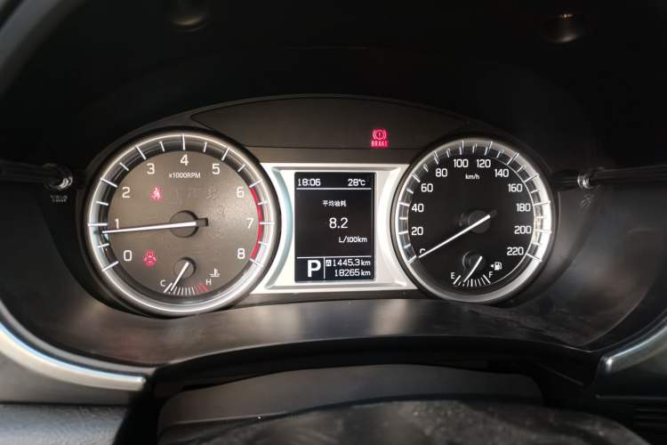Used Suzuki Vitara 2016 1.4T Automatic Two-Wheel Drive Luxury Version Instrument Cluster