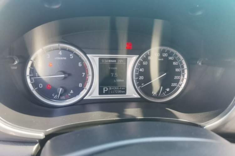 Used Suzuki Vitara 2016 1.4T Automatic 4x4 Flagship Model Instrument Cluster