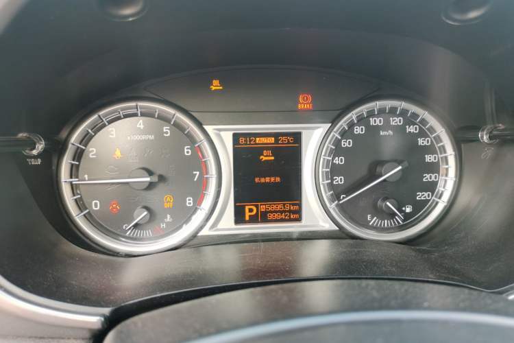 Used Suzuki Vitara 2016 1.4T Automatic 4x4 Flagship Model Instrument Cluster