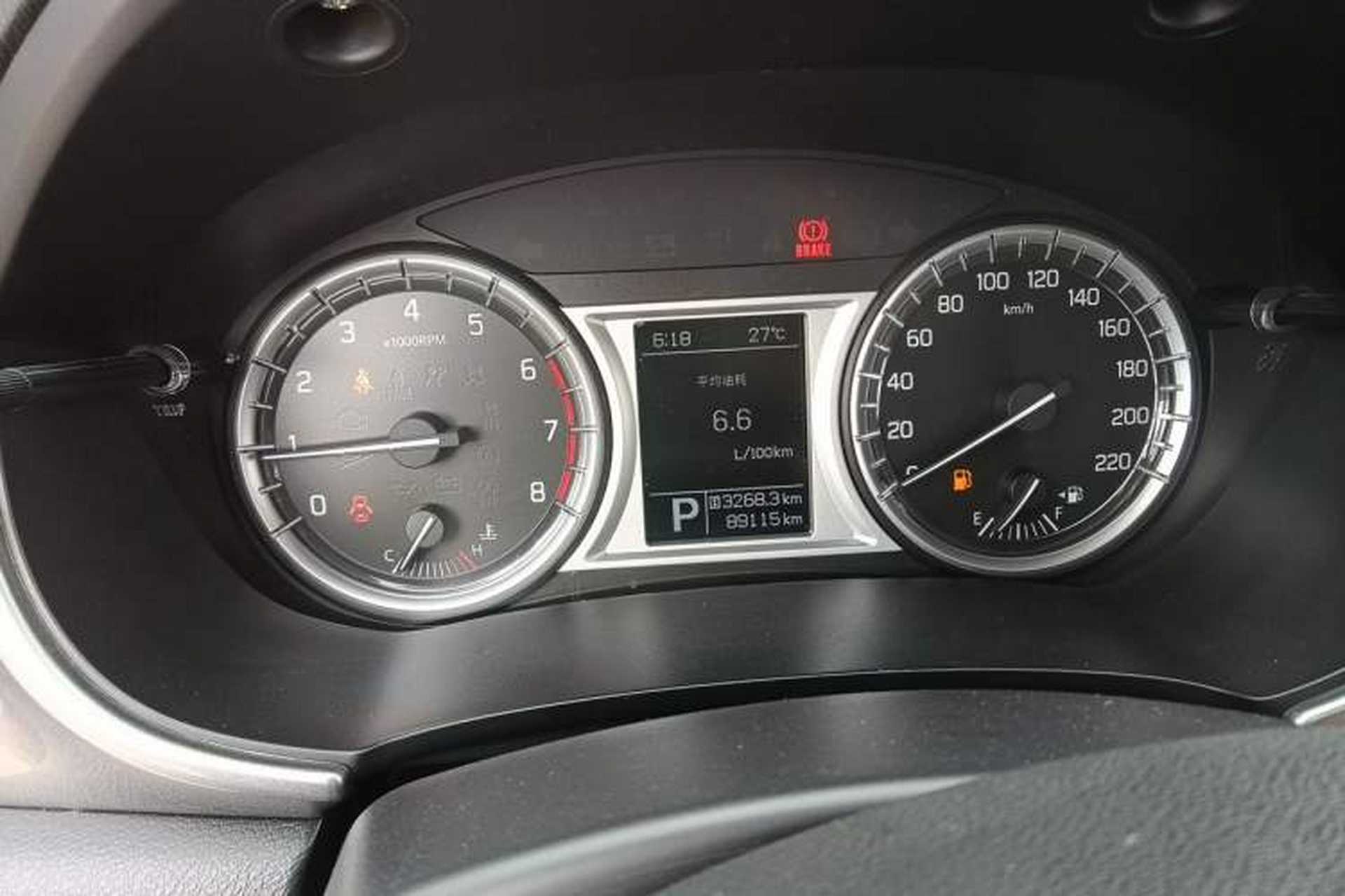Used Suzuki Vitara 2016 1.4T Automatic Two-Wheel Drive Elite Model Instrument Cluster