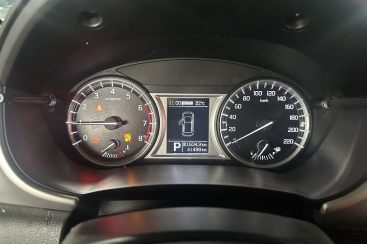 Used Suzuki Vitara 2016 1.4T Automatic All-Wheel Drive Leading Version Odometer Close Up