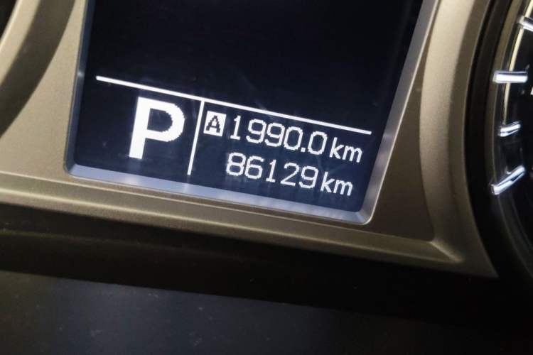 Used Suzuki Vitara 2016 1.4T Automatic Two-Wheel Drive Luxury Version Odometer Close Up