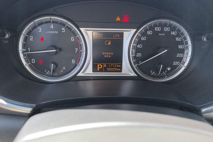 Used Suzuki Vitara 2016 1.4T Automatic Two-Wheel Drive Elite Model Odometer Close Up
