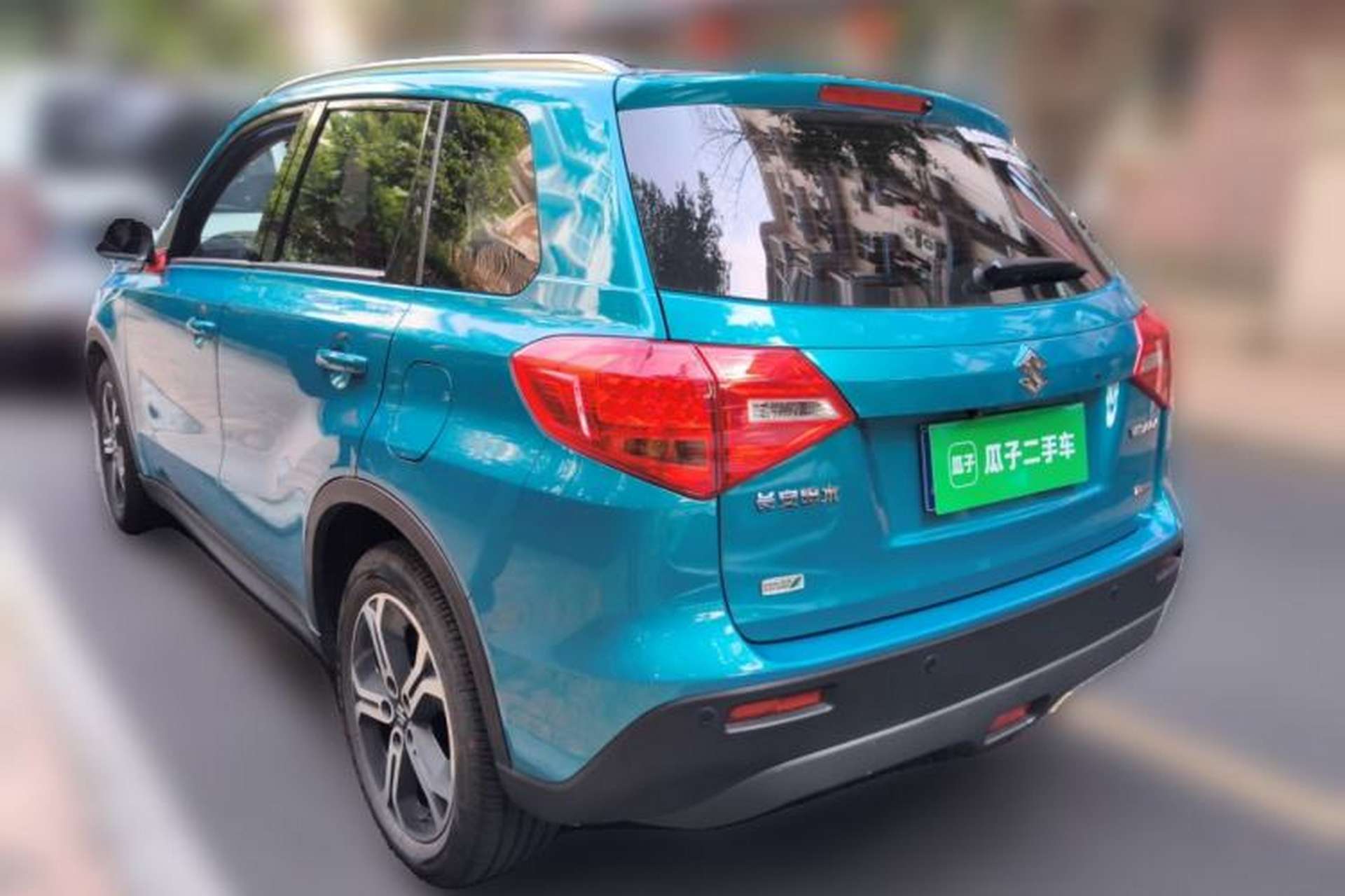 Used Suzuki Vitara 2016 1.4T Automatic Two-Wheel Drive Luxury Version Rear Left 45 Deg