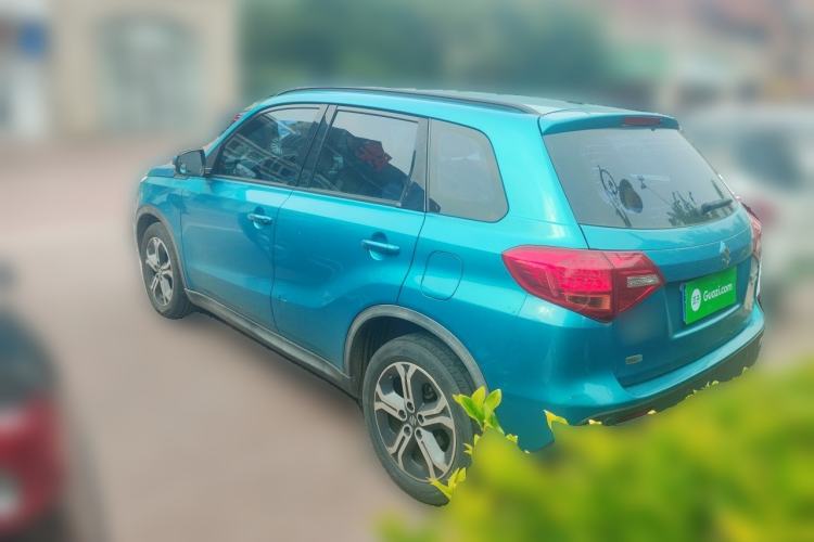Used Suzuki Vitara 2016 1.4T Automatic All-Wheel-Drive Elite Model Rear Left 45 Deg