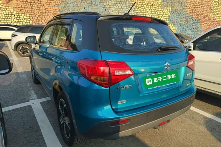 Used Suzuki Vitara 2016 1.4T Automatic Two-Wheel Drive Elite Model Rear Left 45 Deg
