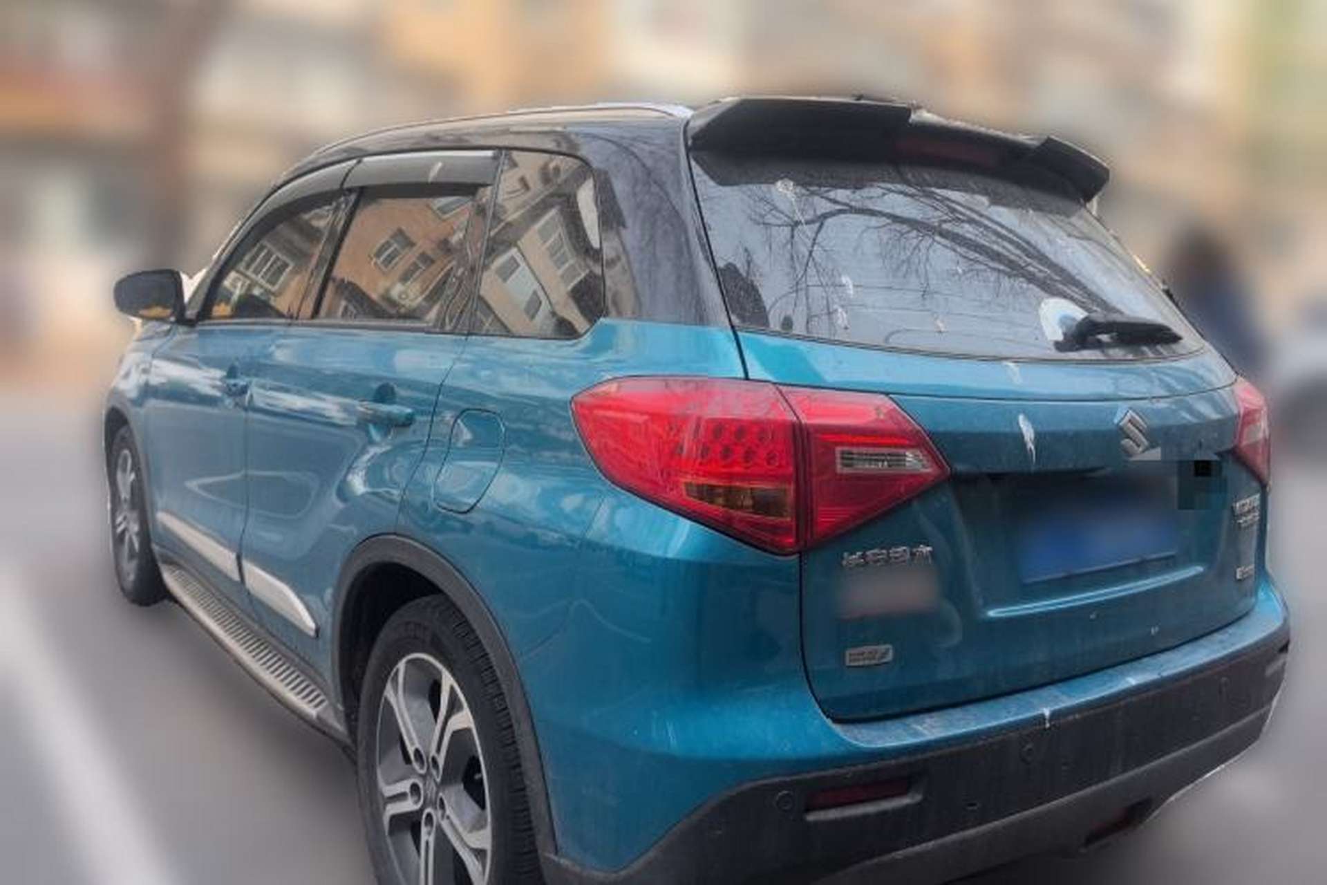 Used Suzuki Vitara 2016 1.4T Automatic 4x4 Flagship Model Rear Left 45 Deg
