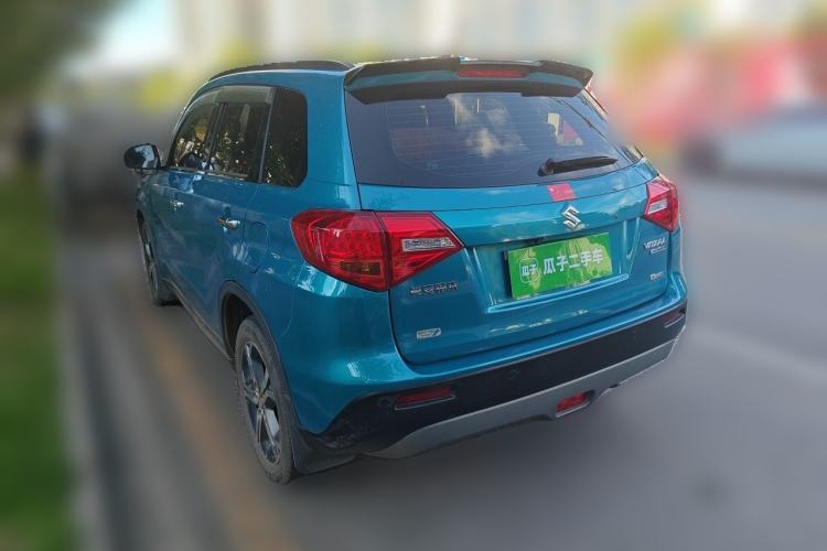 Used Suzuki Vitara 2016 1.4T Automatic All-Wheel-Drive Elite Model Rear Left 45 Deg