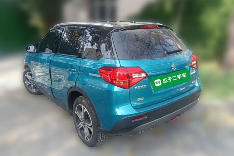 Used Suzuki Vitara 2016 1.4T Automatic Two-Wheel Drive Luxury Version Rear Left 45 Deg