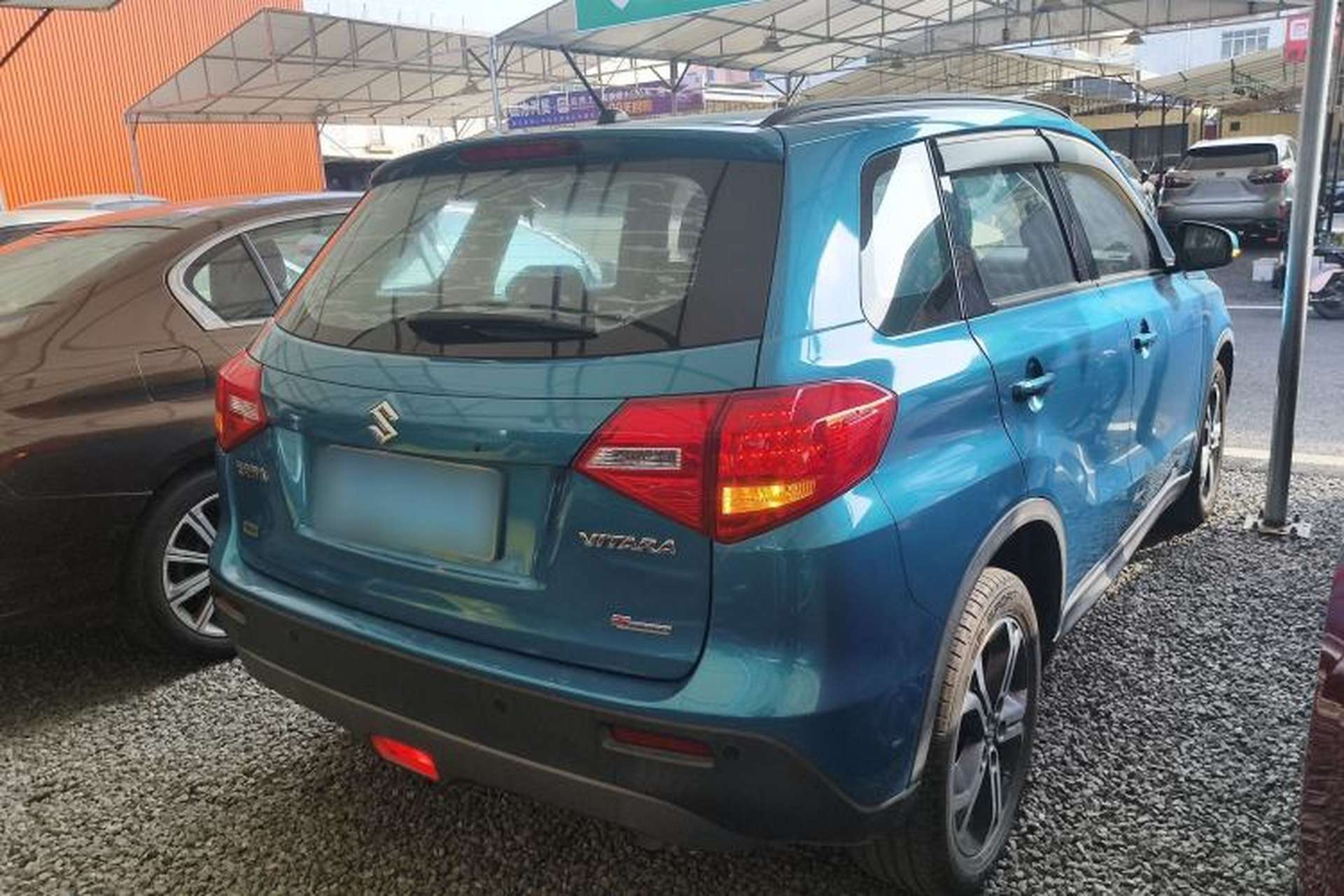 Used Suzuki Vitara 2016 1.4T Automatic Two-Wheel Drive Elite Model Rear Right 45 Deg