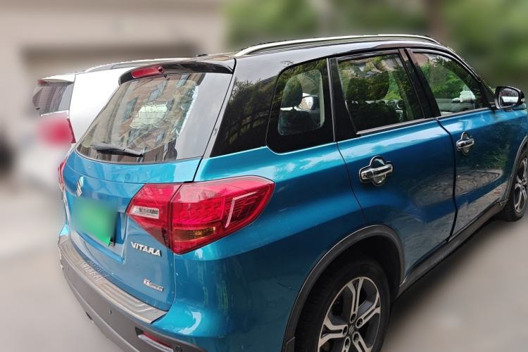 Used Suzuki Vitara 2016 1.4T Automatic Two-Wheel Drive Luxury Version Rear Right 45 Deg