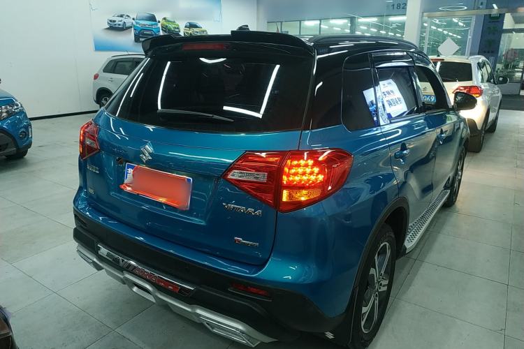 Used Suzuki Vitara 2016 1.4T Automatic Two-Wheel Drive Elite Model Rear Right 45 Deg