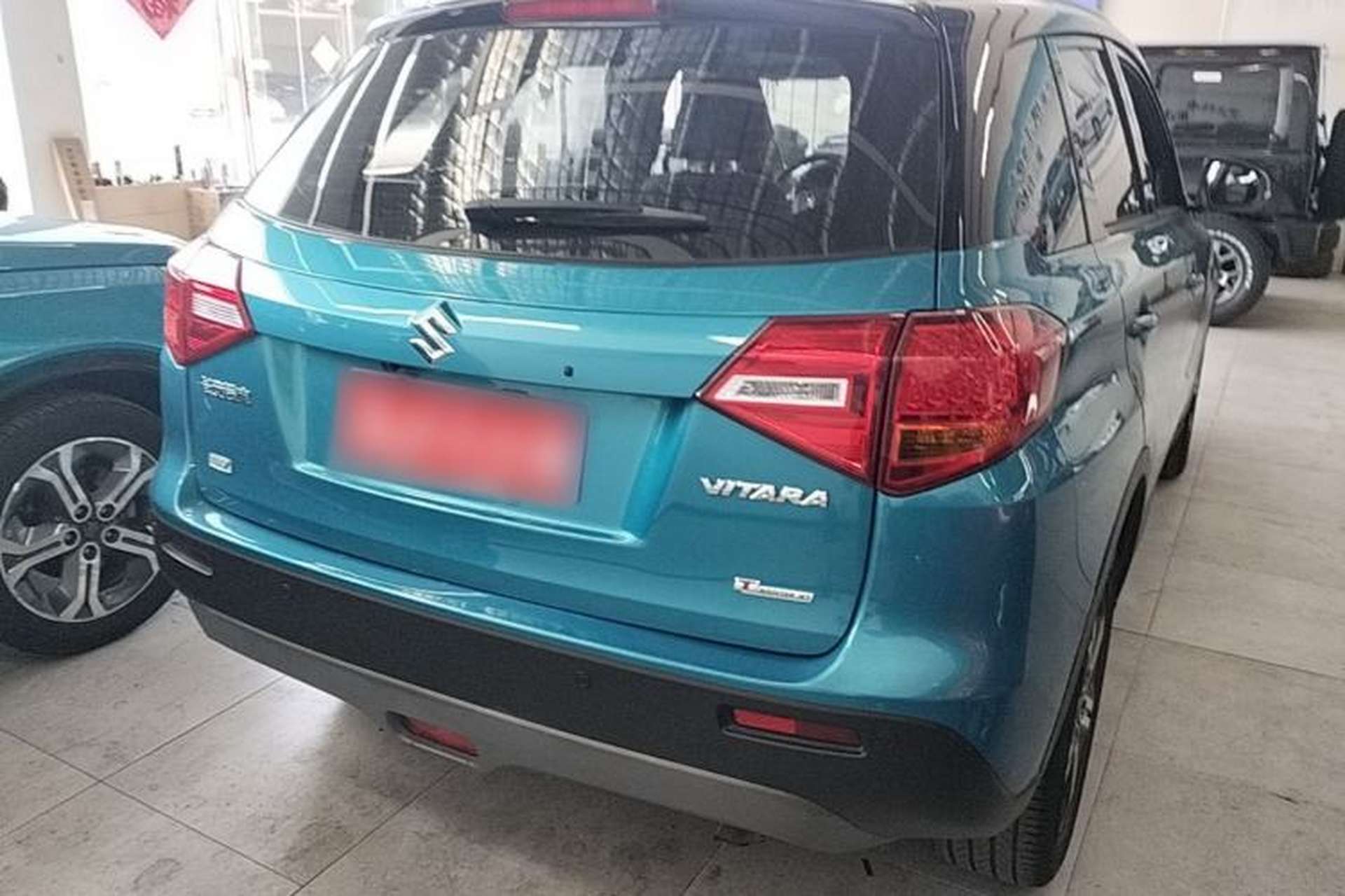 Used Suzuki Vitara 2016 1.4T Automatic Two-Wheel Drive Luxury Version Rear Right 45 Deg