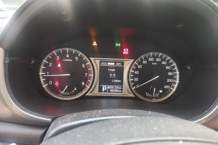 Used Suzuki Vitara 2016 1.4T Automatic 4x4 Flagship Model Instrument Cluster