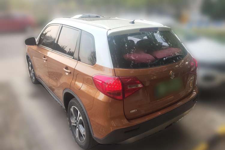 Used Suzuki Vitara 2016 1.4T Automatic 4x4 Flagship Model Rear Left 45 Deg