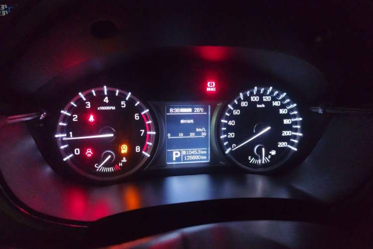 Used Suzuki Vitara 2016 1.4T Automatic 4x4 Flagship Model Instrument Cluster