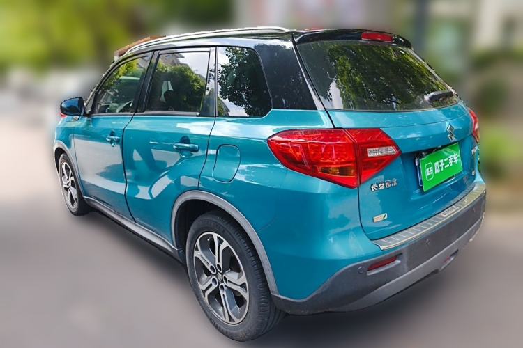 Used Suzuki Vitara 2016 1.4T Automatic Two-Wheel Drive Luxury Version Rear Left 45 Deg