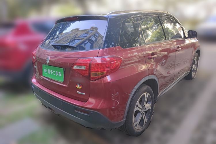 Used Suzuki Vitara 2016 1.4T Automatic Two-Wheel Drive Luxury Version Rear Right 45 Deg