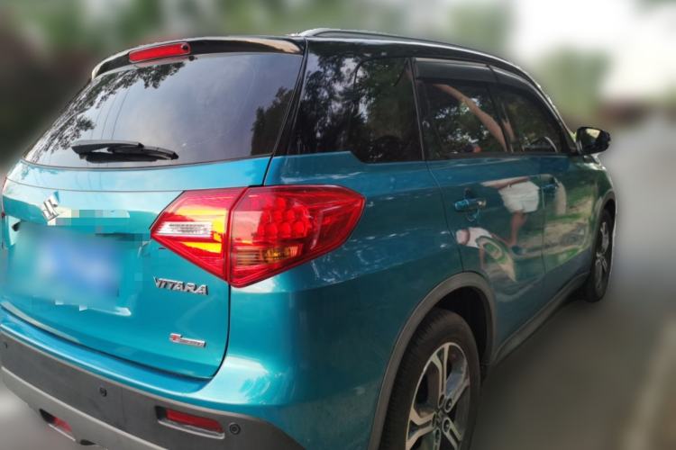 Used Suzuki Vitara 2016 1.4T Automatic Two-Wheel Drive Luxury Version Rear Right 45 Deg