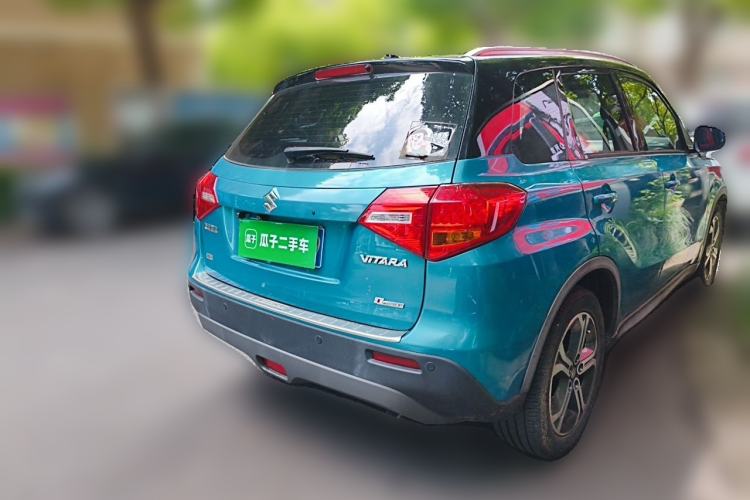Used Suzuki Vitara 2016 1.4T Automatic Two-Wheel Drive Luxury Version Rear Right 45 Deg