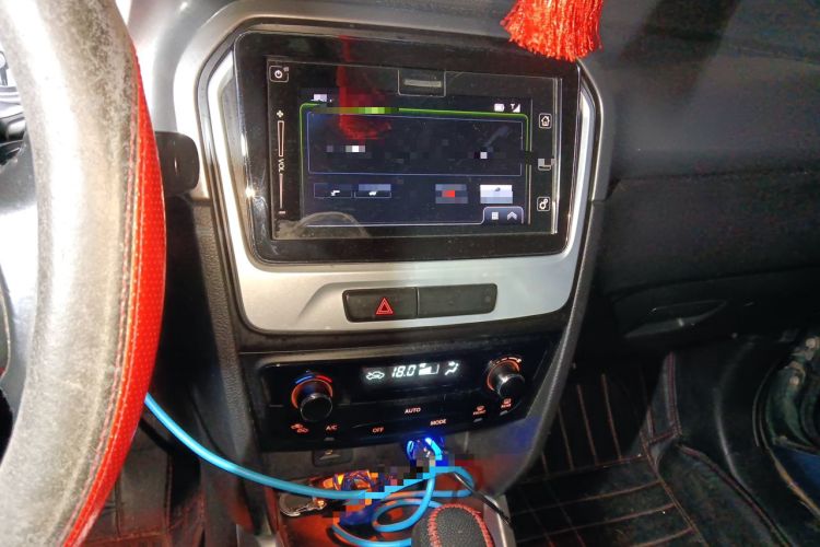 Used Suzuki Vitara 2016 1.4T Automatic 4x4 Flagship Model Audio And AC Panel
