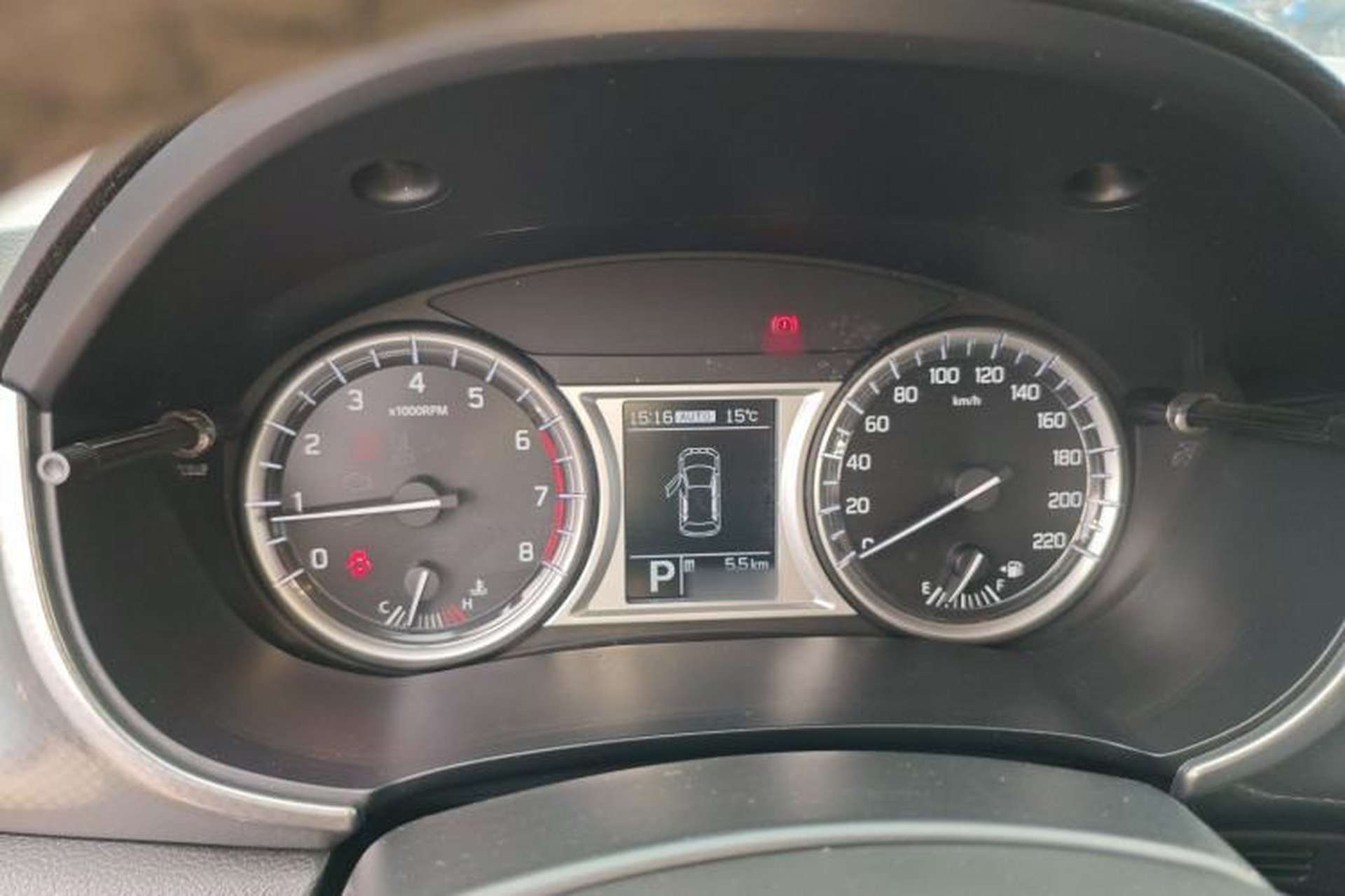 Used Suzuki Vitara 2016 1.4T Automatic 4x4 Flagship Model Instrument Cluster