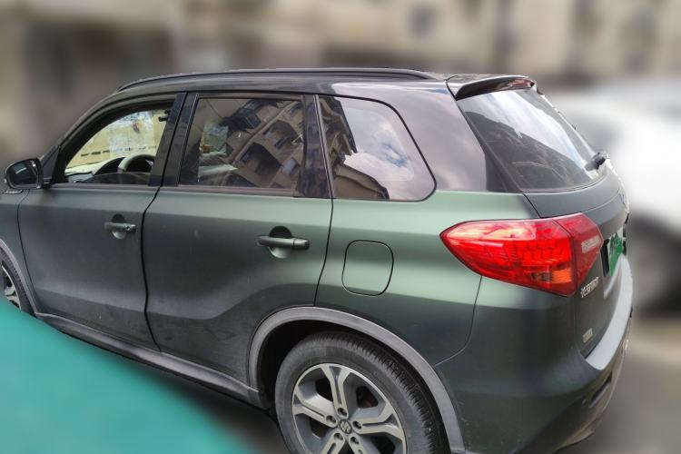 Used Suzuki Vitara 2016 1.4T Automatic All-Wheel-Drive Elite Model Rear Left 45 Deg