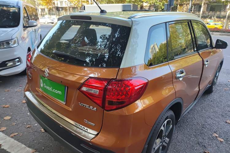 Used Suzuki Vitara 2016 1.4T Automatic Two-Wheel Drive Luxury Version Rear Right 45 Deg