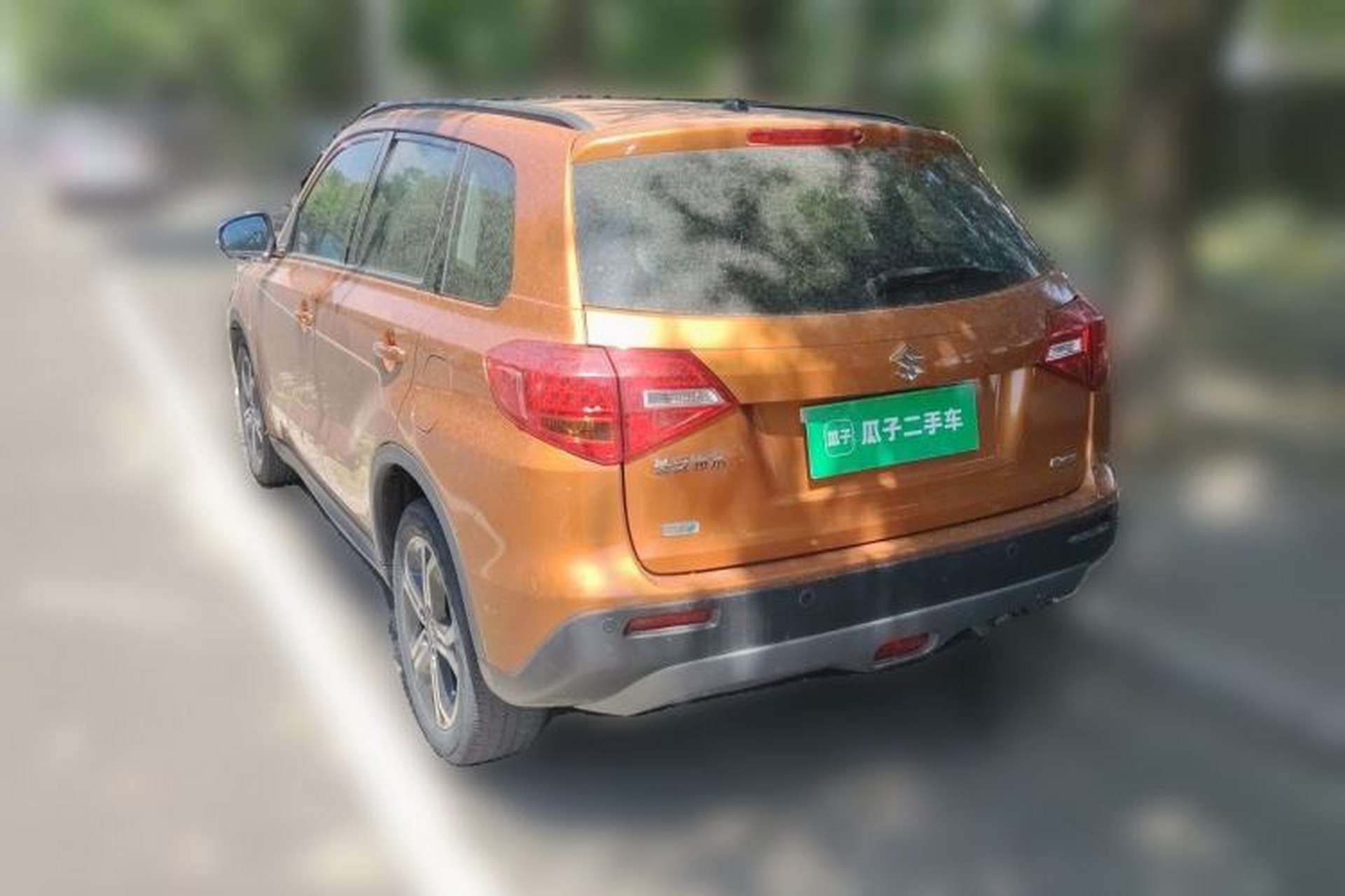 Used Suzuki Vitara 2016 1.4T Automatic Two-Wheel Drive Elite Model Rear Left 45 Deg