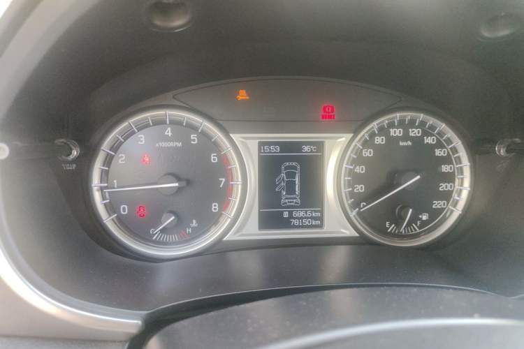 Used Suzuki Vitara 2016 1.4T Manual Two-Wheel Drive Luxury Model Instrument Cluster