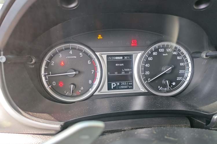 Used Suzuki Vitara 2016 1.4T Automatic 4x4 Flagship Model Instrument Cluster