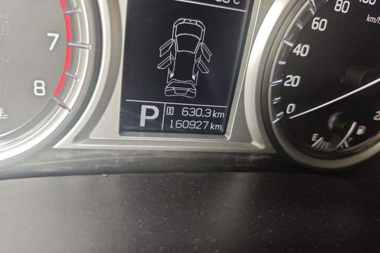 Used Suzuki Vitara 2016 1.4T Automatic Two-Wheel Drive Luxury Version Odometer Close Up