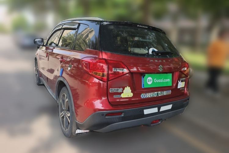 Used Suzuki Vitara 2016 1.4T Automatic Two-Wheel Drive Luxury Version Rear Left 45 Deg