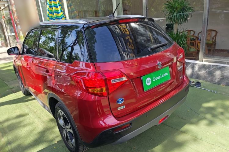 Used Suzuki Vitara 2016 1.4T Automatic 4x4 Flagship Model Rear Left 45 Deg