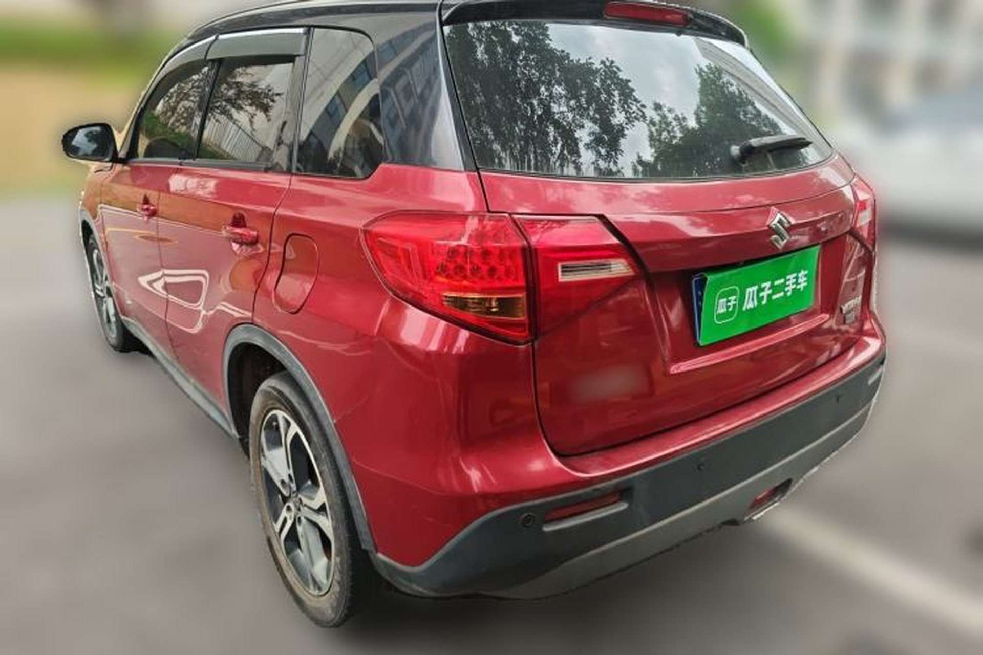 Used Suzuki Vitara 2016 1.4T Automatic Two-Wheel Drive Luxury Version Rear Left 45 Deg