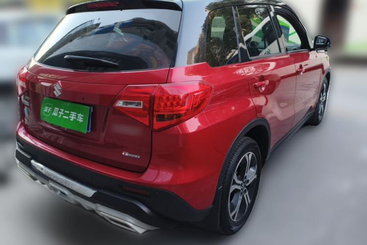 Used Suzuki Vitara 2016 1.4T Automatic Two-Wheel Drive Luxury Version Rear Right 45 Deg