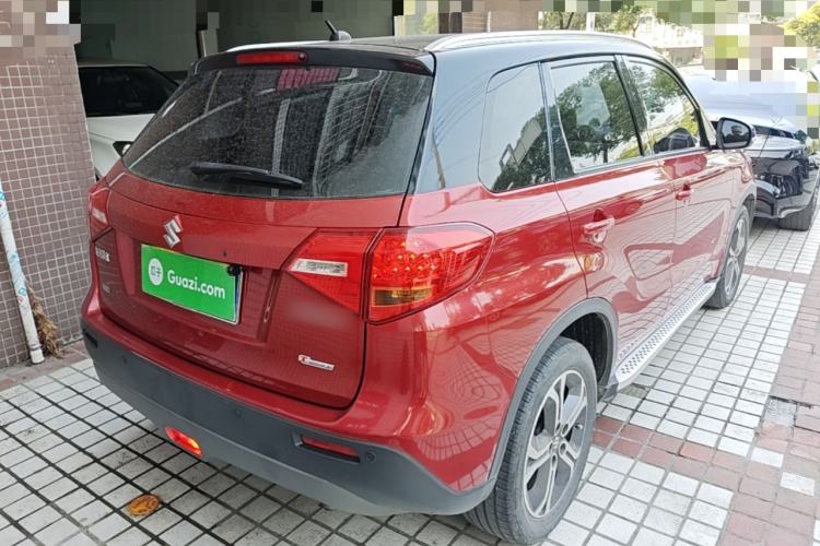 Used Suzuki Vitara 2016 1.4T Automatic Two-Wheel Drive Luxury Version Rear Right 45 Deg