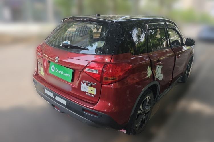 Used Suzuki Vitara 2016 1.4T Automatic Two-Wheel Drive Luxury Version Rear Right 45 Deg