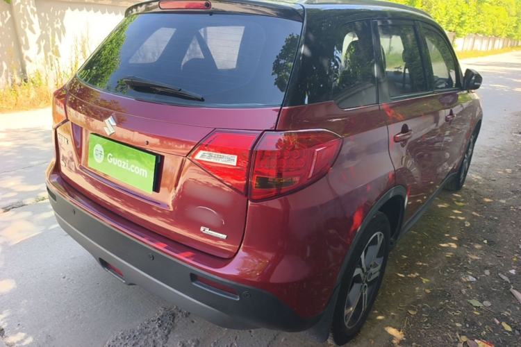 Used Suzuki Vitara 2016 1.4T Automatic Two-Wheel Drive Luxury Version Rear Right 45 Deg