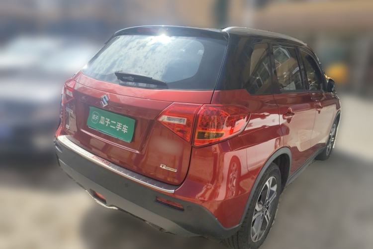 Used Suzuki Vitara 2016 1.4T Automatic 4x4 Flagship Model Rear Right 45 Deg