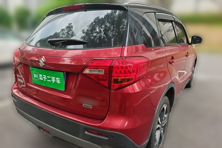 Used Suzuki Vitara 2016 1.4T Automatic Two-Wheel Drive Luxury Version Rear Right 45 Deg