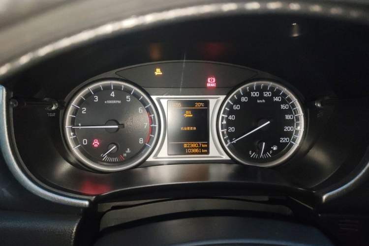 Used Suzuki Vitara 2016 1.6L Manual Two-Wheel Drive Entry-Level Trim Instrument Cluster