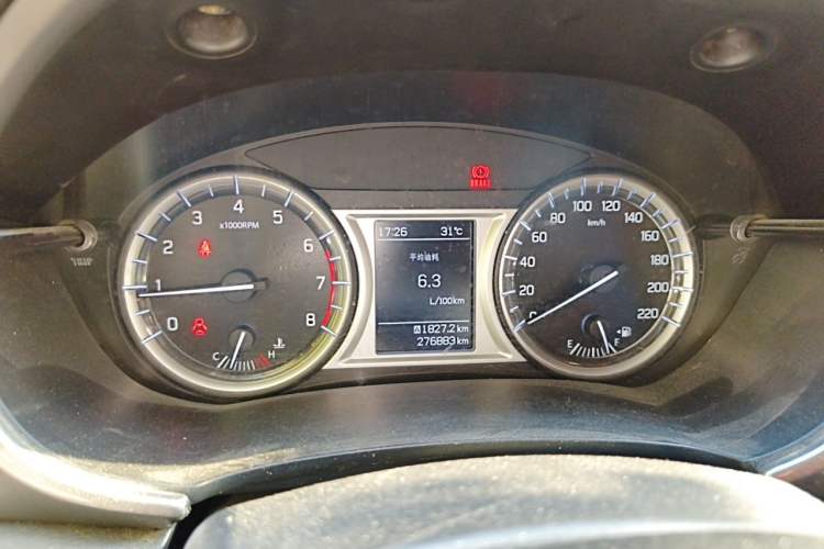 Used Suzuki Vitara 2016 1.6L Manual Two-Wheel Drive Entry-Level Trim Instrument Cluster