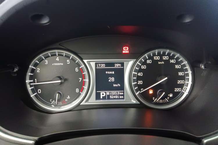 Used Suzuki Vitara 2016 1.4T Automatic Two-Wheel Drive Elite Model Instrument Cluster