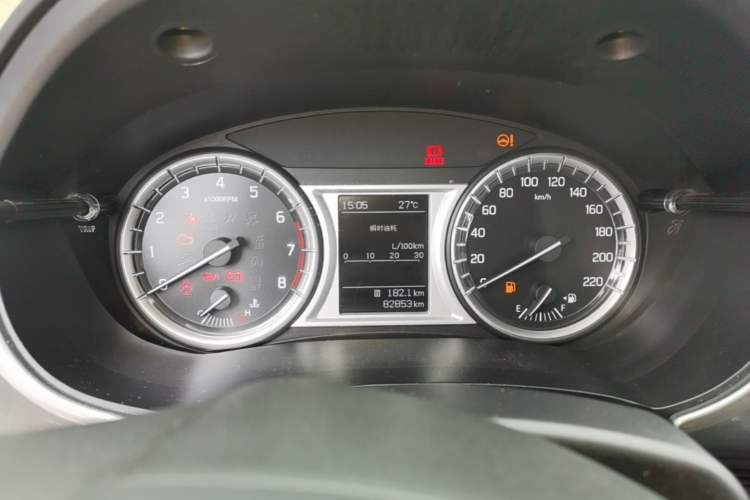 Used Suzuki Vitara 2016 1.6L Manual Two-Wheel Drive Entry-Level Trim Instrument Cluster