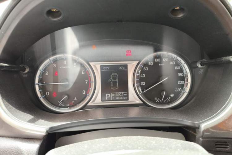Used Suzuki Vitara 2016 1.4T Automatic Two-Wheel Drive Elite Model Instrument Cluster