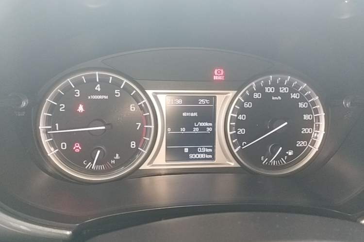 Used Suzuki Vitara 2016 1.6L Manual Two-Wheel Drive Entry-Level Trim Instrument Cluster